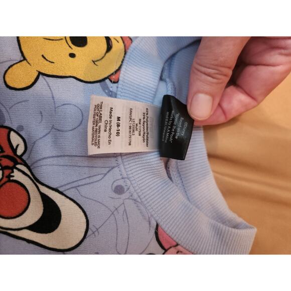 Winnie The Pooh Sweatshirt M Blue - Picture 3 of 5